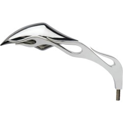 Flame Mirror Chrome Left