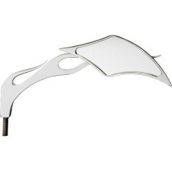 Flame Mirror Chrome Left