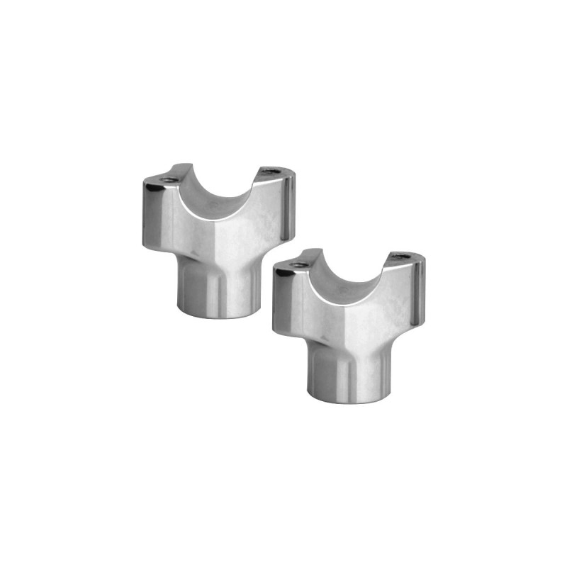 1.5 Chubby Straight Risers Chrome 1"