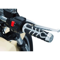 Spear Grips Chrome 7/8" Throttle By Wire