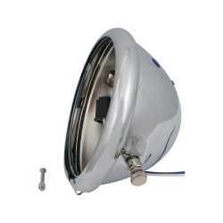 Bates Style 5 3/4" Scheinwerfergehäuse Chrome