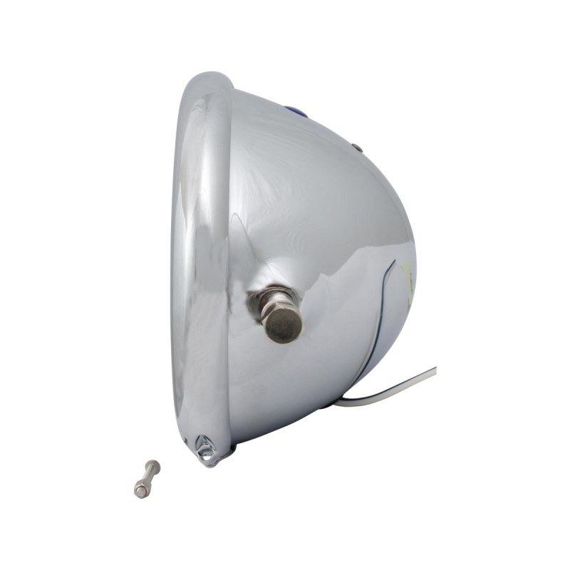 Bates Style 5 3/4" Scheinwerfergehäuse Chrome