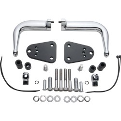 Adjustable Highway Peg Mounts Chrome