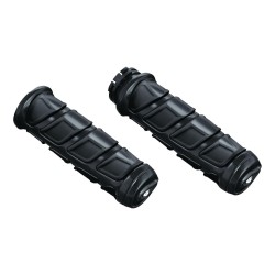 Kinetic Grips Gloss Black 1" Throttle Cables