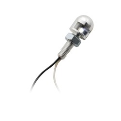 Radius License Plate Light Chrome