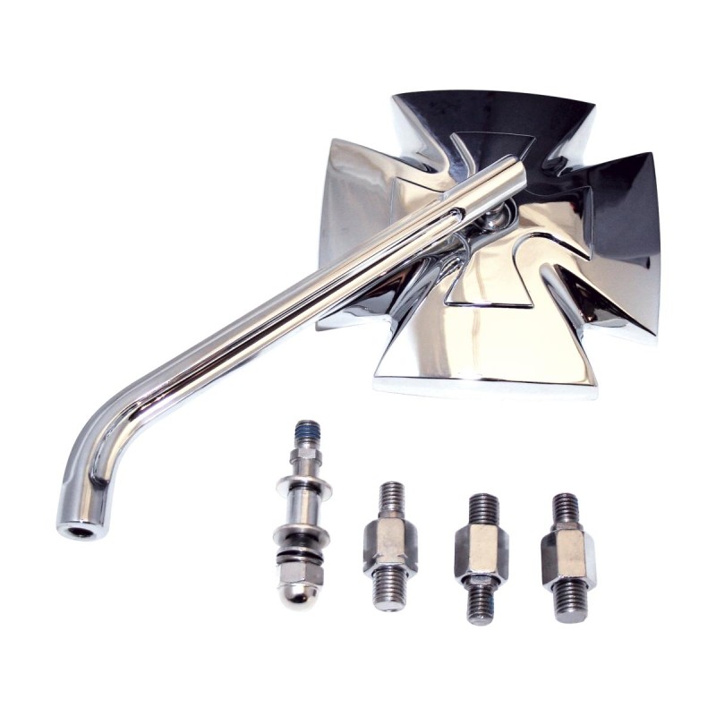 Iron Cross Mirror Chrome