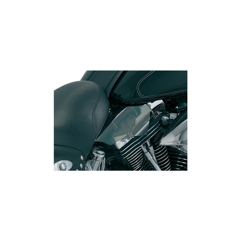 Saddle Shields Heat Deflectors Reflective Smoke