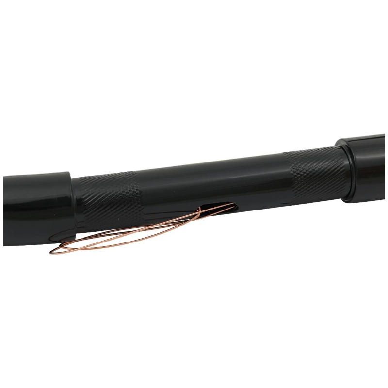 17 Standard Ape Hanger Handlebar Black Powder Coated 1 1/4" Throttle By Wire