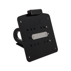 Short License Plate Side Mount Kit Short, Austrian specification Black Anodized