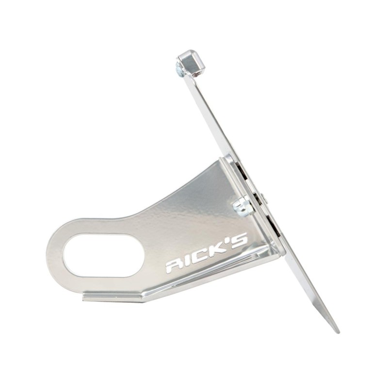 Side Mount License Plate Bracket Germany Black Gloss