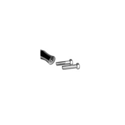 Hex-Head Riser Bolt Chrome Hex head 1/2"-13 UNC