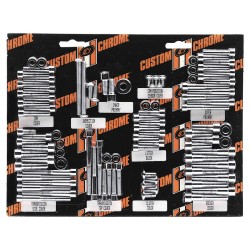 Smooth Transmission Mounting Hardware Kit Chrome