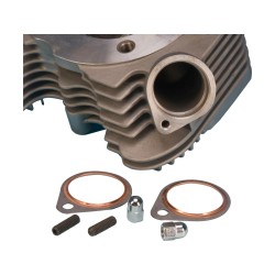 Exhaust Mounting Gasket Kit Paper Backed Gasket with Firering and Acorn Nuts