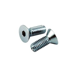 Countersunk Allen Sockethead Screw Pack Chrome Allen head 1/4"-20 UNC 3/4"