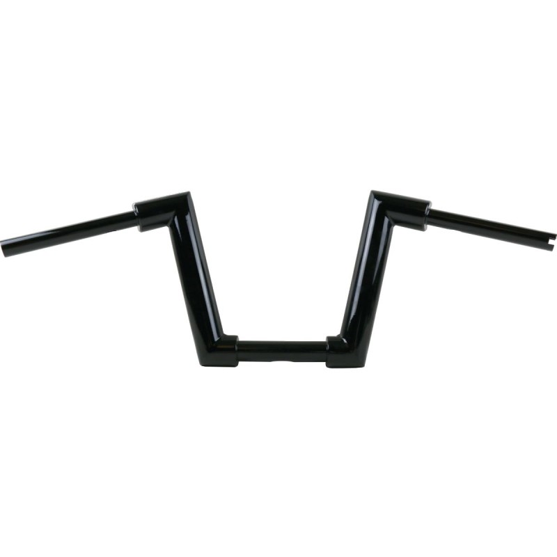 2" Str8UP Softail Handlebars Medium (280mm), Width Lower Tube 260 mm Black Powder Coated Hydraulic Clutch Throttle By Wire