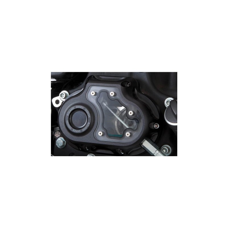 Clarity Transmission Side Cover For Cable Clutches, 6-Speed, Black Ops Black Ops
