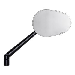 mo.view club Mirror Stem length: 150mm Black, Anodized