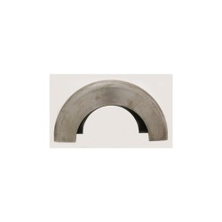 9" Roll-Your-Own Custom Blank Steel Rear Fender Smooth Side with 13 3/8" Radius Raw