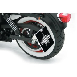 Universal License Plate Base Plate 240 x 200mm Aluminium Polished