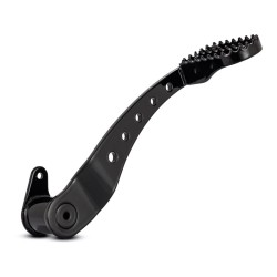 Burly MX Brake Lever, Black Brake Lever Black Powder Coated