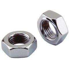 Jam Nut Pack Chrome 3/8"-16 UNC