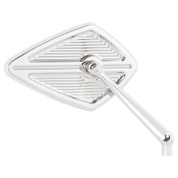 Diamond Forged Billet Mirror Chrome Left