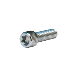 Knurled Sockethead Torx Screw Pack Chrome Grade 8 Torx 5/16"-18 UNC 1 3/4"
