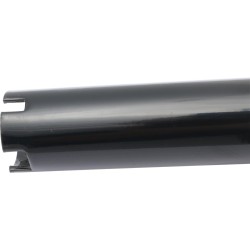 17 Standard Ape Hanger Handlebar Black Powder Coated 1 1/4" Throttle By Wire