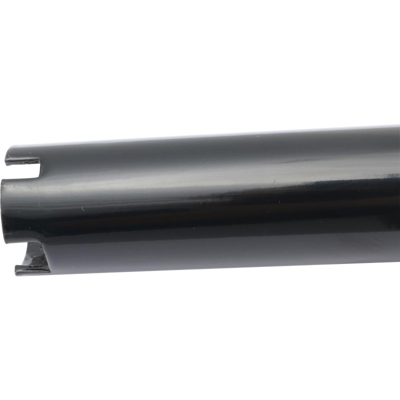 17 Standard Ape Hanger Handlebar Black Powder Coated 1 1/4" Throttle By Wire