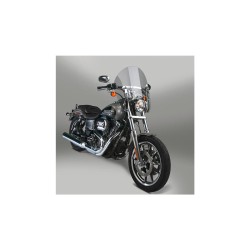 SwitchBlade Chopped Quick Release Windshield Height: 21,1", Width: 22,4" Light Smoke