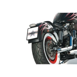 Down and Inside License Plate Kit 240 x 200mm Black