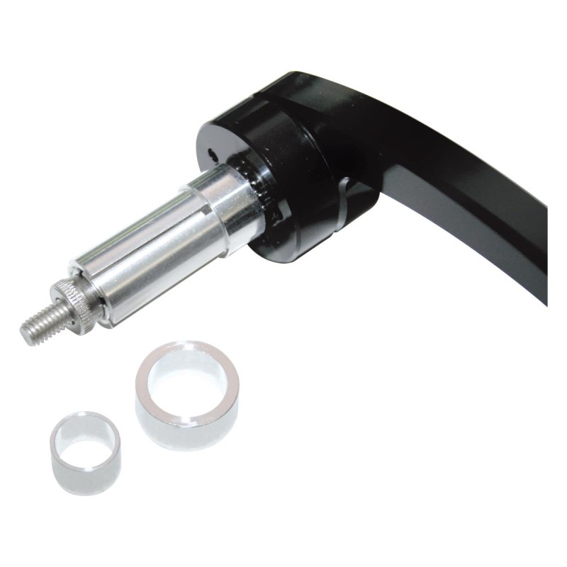 Victory Evo Bar End Mirror 130 mm stem Black, Anodized