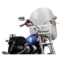 SwitchBlade 2-Up Quick Release Windshield Height: 26", Width: 22,6" Clear