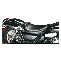 Bare Bones Solo Seat Smooth Black Vinyl