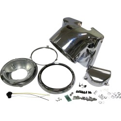Nacelle 7" Scheinwerfergehäuse-Kit Chrome