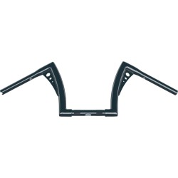 14 Bonanza Fat Handlebar Black Powder Coated 1 1/4" Throttle By Wire