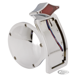 SUPPORTS DE PLAQUE AVEC FEU ARRIERE DIAMOND LED MONTAGE SUR CARTER