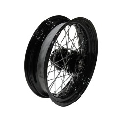 OEM Style 40-Spoke Wheels Black 19" 2,50" Front