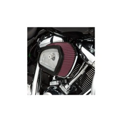 Big Sucker M8 FLT Air Cleaner with Factory Cover Chrome