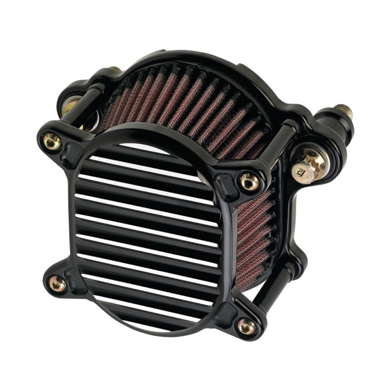 Omega Finned Air Cleaner Black
