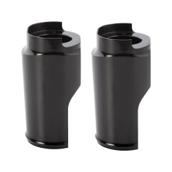 Fat Tire Billet Fork Boots Black Anodized