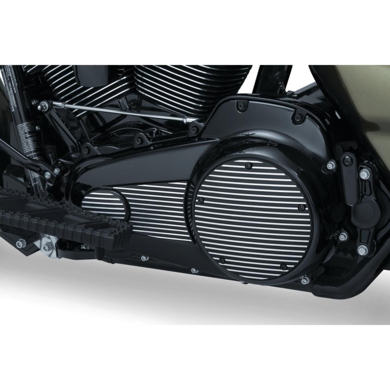 Finned Mid Primary Accent Black Satin