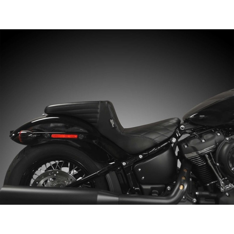 Kickflip Seat Pleated Stitch Grip Black Vinyl