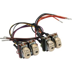 CCE, Rocker Switch Kit, Fairing- Handle Bar, Spot/Spkr/Cruise/Acc, Gold Rocker Switch Kit