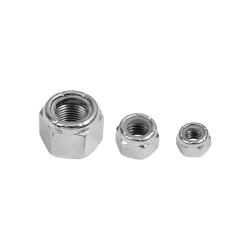 Nylok Nut Set Chrome 1/2"-13 UNC