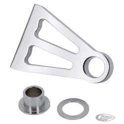 SUPPORTS DE PLAQUE ET PLAQUE LATERALE