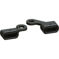 Stripe LED Blinker Black Powder Coated Light Smoke LED