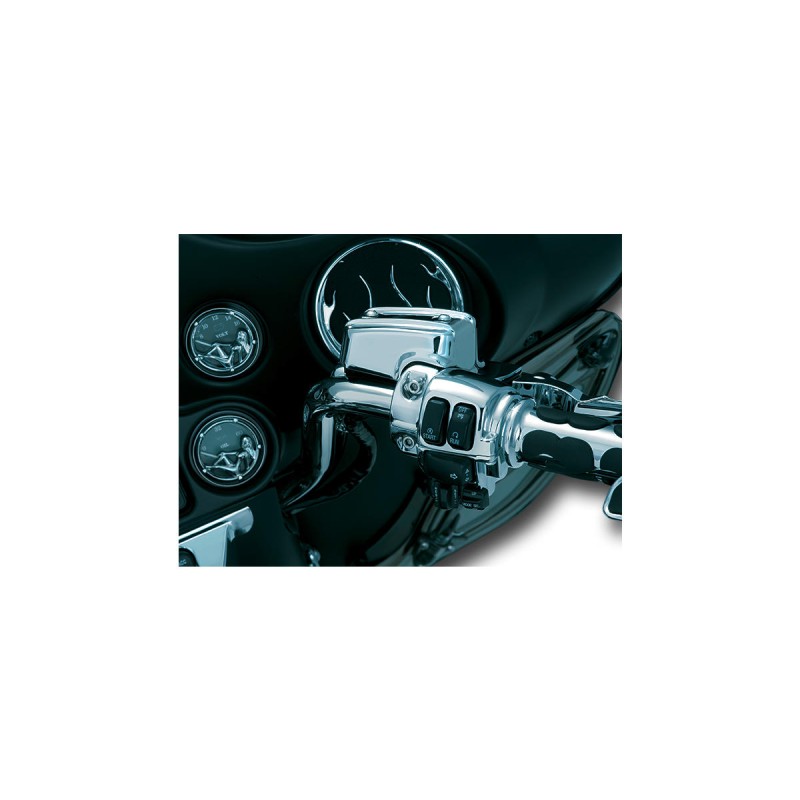 Brake and Clutch Control Dress-Up Kit Chrome Dual Disc