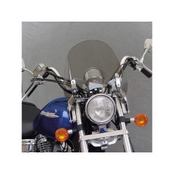 SwitchBlade Deflector Quick Release Windshield Height: 24,9", Width: 14" Light Smoke