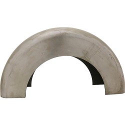 6" Roll-Your-Own Custom Blank Steel Front Fender Smooth-Side with 13 3/8" Radius